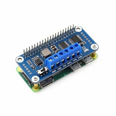 Motor Driver HAT for Raspberry Pi I2C Interface
