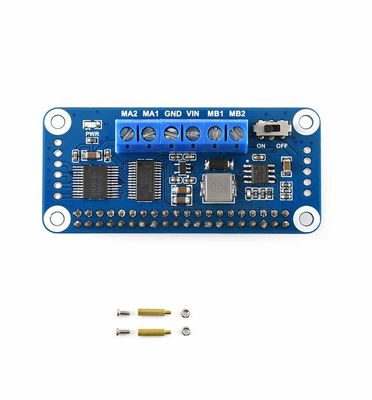Motor Driver HAT for Raspberry Pi I2C Interface