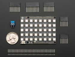 Neopixel 40 RGB LED Matrix Shield - Thumbnail