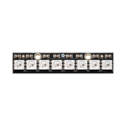 Adafruit - NeoPixel Çubuk 8x WS2812 5050 RGB LED Kartı Dahili Sürücülü
