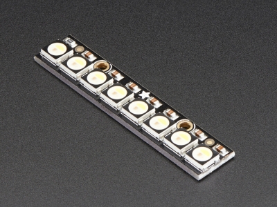 NeoPixel Stick - 8 x 5050 RGBW LEDs - Natural White - 4500K - 1