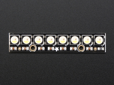 NeoPixel Stick - 8 x 5050 RGBW LEDs - Natural White - 4500K - 2
