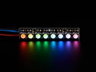 NeoPixel Stick - 8 x 5050 RGBW LEDs - Natural White - 4500K - 3
