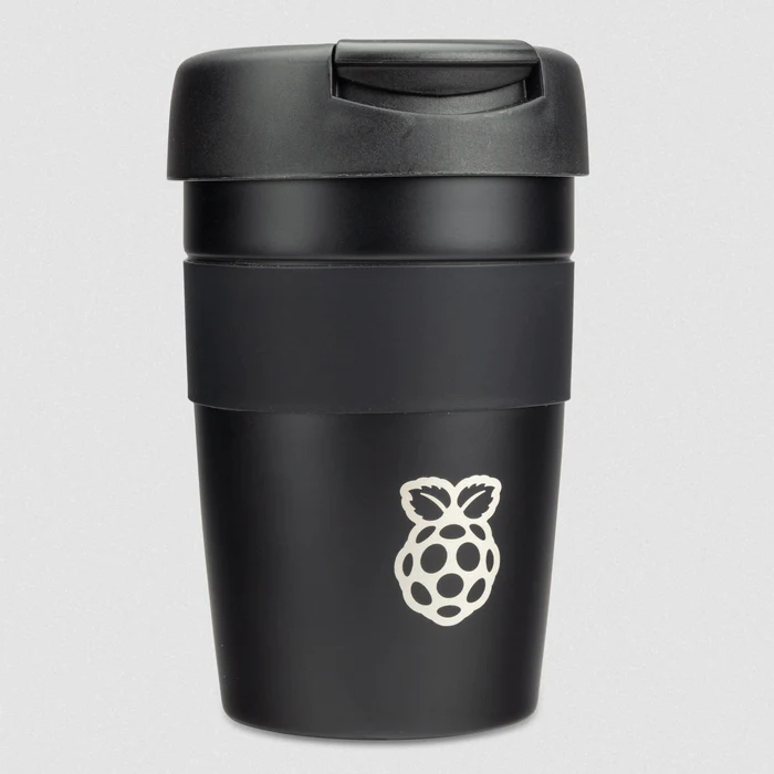 Official Raspberry Pi Laser Engraved Travel Mug - 1