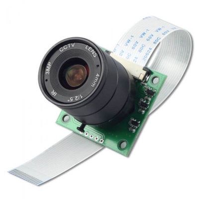 OV5647 Camera Board W CS Mount Lens - 1