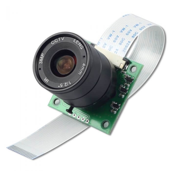 Arducam - OV5647 Kamera Kartı W CS Mount Lens