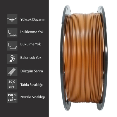 Samm Market PLA Pus Copper Filament 1.75mm - 3