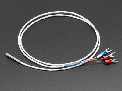 Platinum RTD Sensor - PT100 - 3 Wire 1 meter long - 1
