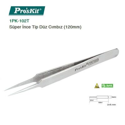 Proskit 1PK-102T Tweezers - 1