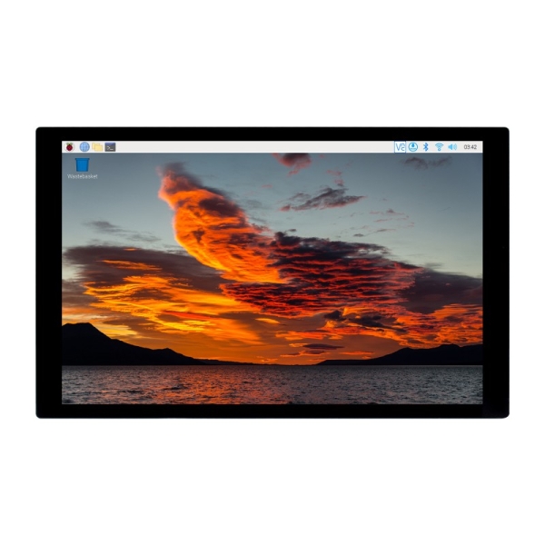 Waveshare - Raspberry Pi 10.1 inç 1280×800 IPS DSI Arayüzü Kapasitif Dokunmatik Ekran