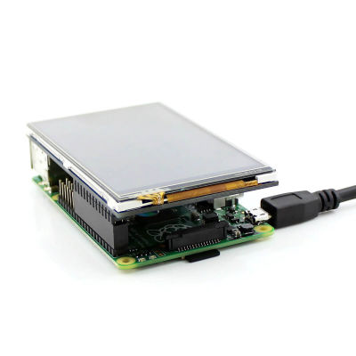 Raspberry Pi 3.5 inç 480 x 320 Dokunmatik LCD (A) Ekran - 4