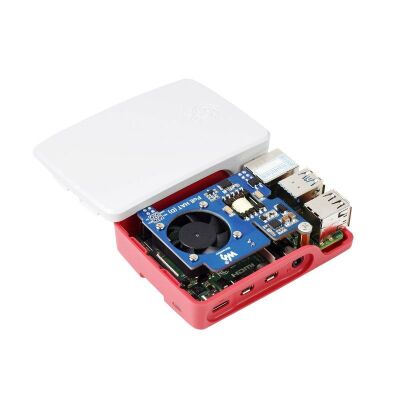 Raspberry Pi 3B+/4B için Power over Ethernet HAT (D) - 4