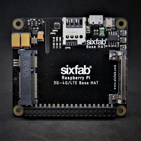 Sixfab - Raspberry Pi 3G/4G & LTE Base HAT