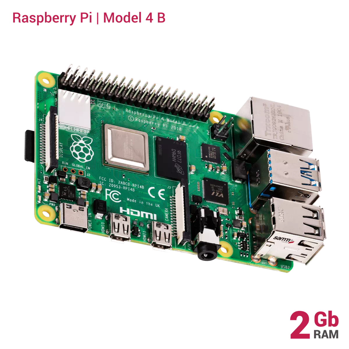 Raspberry Pi 4 2GB - 3