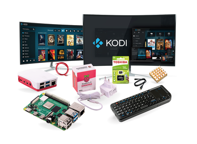 Raspberry Pi 4 - 8GB Media Center Kit