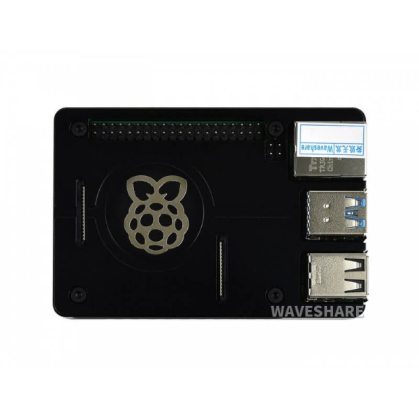 Raspberry Pi 4 için CNC İşlemeli Hafif Alüminyum Alaşımlı Kasa - Thumbnail