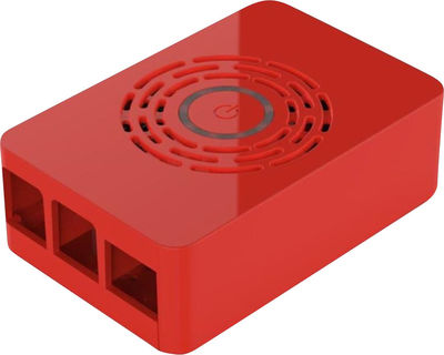 Raspberry Pi 4 Kırmızı Kutu - Güç Düğmeli - 1