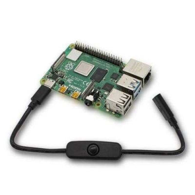 Raspberry Pi 4 Power Switch Cable - Type-C