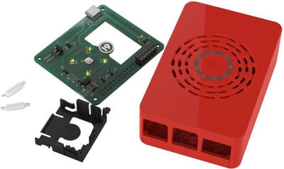 Raspberry Pi 4 Red Case - Power Button - 2