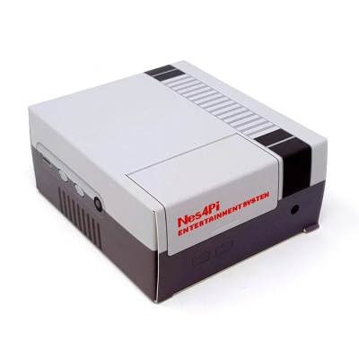 Raspberry Pi 4 Retro Gaming Case Nes4Pi - 4