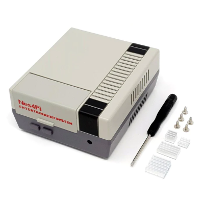 Raspberry Pi 4 Retro Gaming Case Nes4Pi - 5