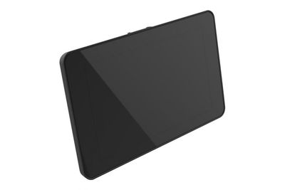Raspberry Pi 4 Uyumlu Dokunmatik Ekran Kasası - Siyah