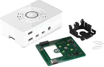 Raspberry Pi 4 White Case - Power Button - 2