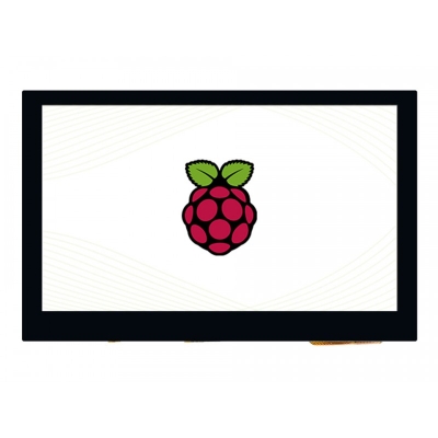 Raspberry Pi 4.3 inç 800×480 Kapasitif Dokunmatik Ekran - 1