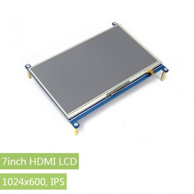 Raspberry Pi 7'' 1024x600 HDMI Dokunmatik IPS LCD Ekran - 1