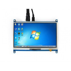 Raspberry Pi 7'' 1024x600 HDMI Touchscreen IPS LCD Display - Thumbnail