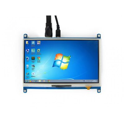 Raspberry Pi 7'' 1024x600 HDMI Touchscreen IPS LCD Display