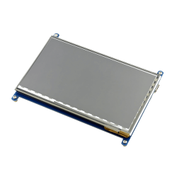 Waveshare - Raspberry Pi 7 inç 1024 x 600 HDMI Kapasitif Dokunmatik IPS LCD (C) Ekran