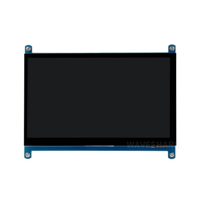 Raspberry Pi 7 inç 1024 x 600 HDMI Kapasitif Dokunmatik IPS LCD (C) Ekran - 5