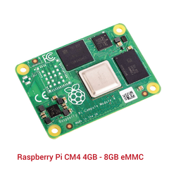 Raspberry Pi CM4 4GB - 8GB eMMC - Thumbnail