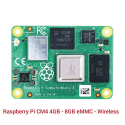 Raspberry Pi - Raspberry Pi CM4 4GB - 8GB eMMC - Wireless