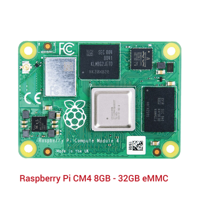 Raspberry Pi CM4 8GB - 32GB eMMC - 1