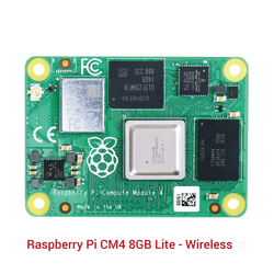 Raspberry Pi CM4 8GB Lite - Wireless - Thumbnail