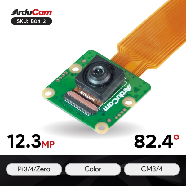 Raspberry Pi için Arducam 12MP IMX378 Kamera Modülü - Thumbnail