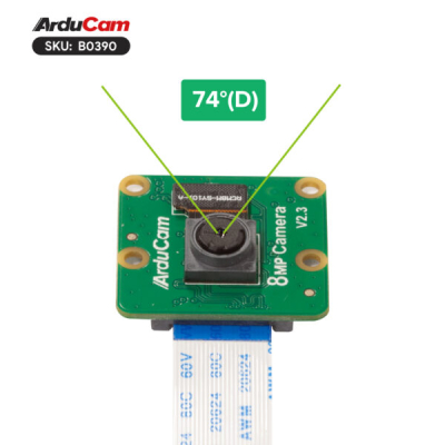 Raspberry Pi için Arducam IMX219 Sabit Odaklı Kamera Modülü - 3