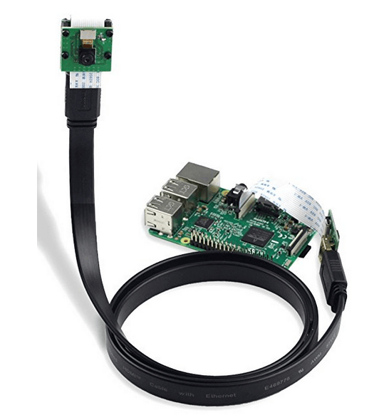 Arducam - Raspberry Pi Kamera için 15pin 60mm FPC Kablolu Arducam CSI - HDMI Kablo Uzatma Modülü