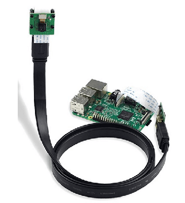 Raspberry Pi Kamera için 15pin 60mm FPC Kablolu Arducam CSI - HDMI Kablo Uzatma Modülü - 1