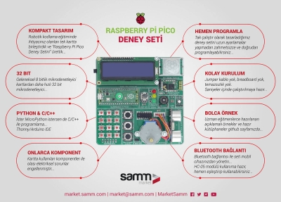 Raspberry Pi Pico Deney Seti - 2