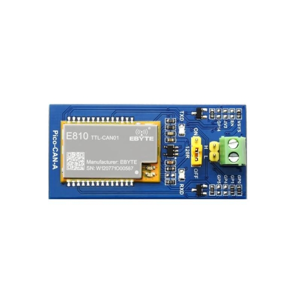Raspberry Pi Pico için CAN Bus Modülü (UART'tan CAN'a dönüştürme) - Thumbnail