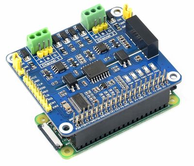 Raspberry Pi RS485 2-Channel Isolated Expansion Board - 4