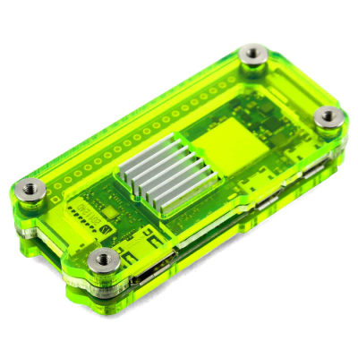 Raspberry Pi Zero 2 Case Lazer Lime - 1