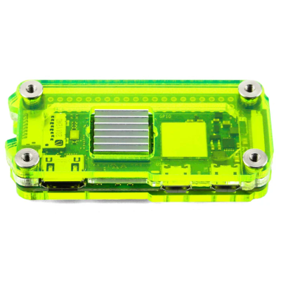Raspberry Pi Zero 2 Case Lazer Lime - 3