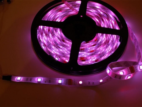 RGB LED Hava Koşullarına Dayanıklı Esnek Şerit 30 LED/m - 1m - Thumbnail