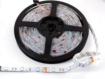 RGB LED Weatherproof Flexible Strip 30 LED/m - 1m - 1
