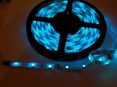 RGB LED Weatherproof Flexible Strip 30 LED/m - 1m - 5
