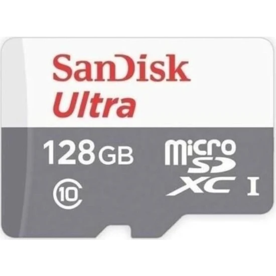 SDSQUNR-128G-GN3MN - SanDisk Ultra 128GB 100MB/s microSDHC UHS-I Memory Card - 1